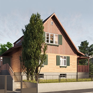Projekt przebudowy budynku mieszkalnego w Opolu