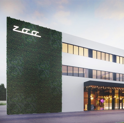 Projekt elewacji hotelu ZOO we Wrocławiu