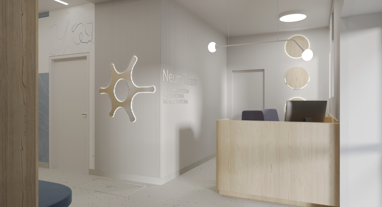 01-projekt-wnetrza-przychodni-weterynaryjnej-neuroteam-we-wroclawiu-good-time-design